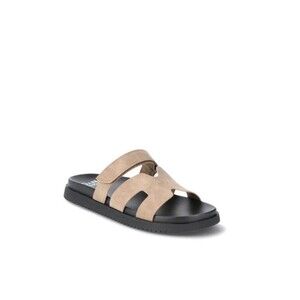 Madden NYC Women's Footbed Sandals Slip-On Medium Width Brown Size 9 New in Box